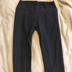 Fabletics Powerhold 7/8 Size L Charcoal Gray